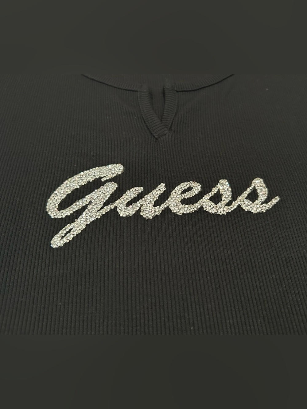 GUESS Ribbed Bodycon Dress Size Medium NWT - Picture 5 of 8